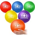 Jerify 6 Pcs 8" Soft Foam Dodgeballs Set for PE &amp; Outdoor Game, Multicolor