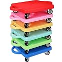 Jerify 6 Pcs Scooter Board for Kids Ages 6-12,Light Color
