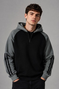 JERKYN Full Sleeve Striped Men Sweatshirt