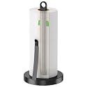 Jesginboo Countertop Paper Towel Holder with Tension Arm, Black
