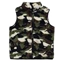 JESKIDS Girls' Boys Sherpa Fleece Vest Outwear Lightweight Solid Color Cute Jacket with Pockets 2-11 Years