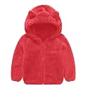 JESKIDS Toddler Girls Boys Fleece Hoody Jacket Zip Up Teddy Coat Warm Winter Outwear