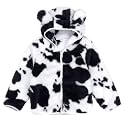 JESKIDS Toddler Girls Boys Fleece Hoody Jacket Zip Up Teddy Coat Warm Winter Outwear