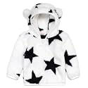 JESKIDS Toddler Girls Boys Fleece Hoody Jacket Zip Up Teddy Coat Warm Winter Outwear