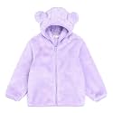 JESKIDS Toddler Girls Boys Fleece Hoody Jacket Zip Up Teddy Coat Warm Winter Outwear