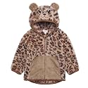 JESKIDS Toddler Girls Boys Fleece Hoody Jacket Zip Up Teddy Coat Warm Winter Outwear