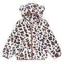 JESKIDS Toddler Girls Boys Fleece Hoody Jacket Zip Up Teddy Coat Warm Winter Outwear