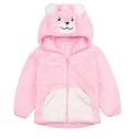 JESKIDS Toddler Girls Boys Fleece Hoody Jacket Zip Up Teddy Coat Warm Winter Outwear