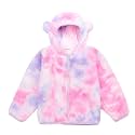 JESKIDS Toddler Girls Boys Fleece Hoody Jacket Zip Up Teddy Coat Warm Winter Outwear