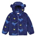 JESKIDS Toddler Girls Boys Fleece Hoody Jacket Zip Up Teddy Coat Warm Winter Outwear