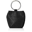 Jessica McClintock Women's Jessica Mcclintock Womens Gwen Ball Mesh Ring Wristlet Pouch Clutch