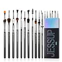 Jessup Eye Makeup Brushes Set Professonal for Eyeshadow Eyeliner 28pcs T341