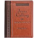 Jesus Calling, Large Text Brown Leathersoft, with Full Scriptures: Enjoying Peace in His Presence (A 365-Day Devotional)