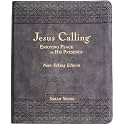 Jesus Calling Note-Taking Edition, Leathersoft, Black, with Full Scriptures: Enjoying Peace in His Presence (A 365-Day Devotional and Prayer Journal)
