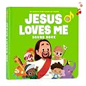 Jesus Loves Me Christian Sound Books for Kids - 6 Bible Songs for Toddlers – Christian Gifts for Kids - Baby Bible for Baptism, Christening, Dedication Gifts, Sunday School, Preschool Homeschool