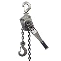 JET 3-Ton Lever Hoist, 20' Lift, Shipyard Hooks (JLP-300A-20SH)