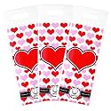 JetBag Travel Wine Bag (Set of 3, Heart Gift Pattern) - The Original Absorbent, Reusable &amp; Protective Wine Bottle Bag - Made in the USA