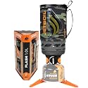 Jetboil Flash Portable Fast Boil Stove for Camping and Backpacking with 1-Step Auto Ignition, Propane/Isobutane Burner with Cooking Cup, Dark Camo, 1 Liter (Pack of 12)