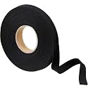 Jetec 1/2" Double Fold Bias Tape Cotton for Sewing, 10 Yards, Black