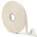 Jetec 1/2" Double Fold Bias Tape Cotton for Sewing, 30 Yards, Beige