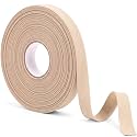 Jetec 1/2" Double Fold Bias Tape Cotton for Sewing, 10 Yards, Khaki
