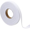 Jetec 1/2 Inch Double Fold Bias Tape Cotton for Sewing, 10 Yards, White
