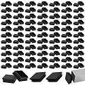 Jetec 200 Pack 1 Inch Square Tube End Caps, 1 Inch Plastic Tubing Plugs