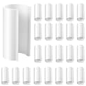 Jetec 32 Pack 2.4" PVC Pipe Clips Cover Clamp, for 1 Inch PVC Pipe, White