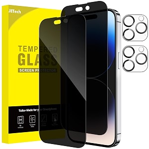 JETech Privacy Screen Protector Guard for iPhone