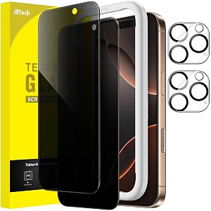 JETech Privacy Screen Protector Guard for iPhone