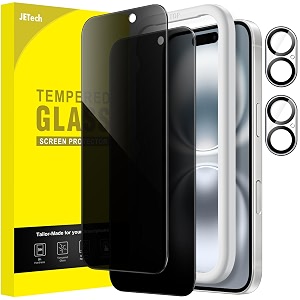 JETech Privacy Screen Protector Guard for iPhone