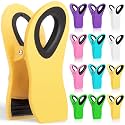 JETMORE 12 Pack Chip Clips, Plastic Magnetic Bag Clips for Food, Clip
