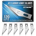 JETMORE 120 Pack Exacto Knife Blades 11, Hobby Knife Blades for Crafting
