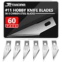 JETMORE 60 Pack Exacto Knife Blades 11, Craft Knife Blades Replacement Set