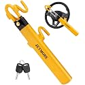 JETMORE Steering Wheel Lock with Keys Adjustable Wheel Locks for Anti Theft