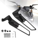 Jetnix Manual Rear View Mirror For Yamaha, KTM, Honda Universal For Bike