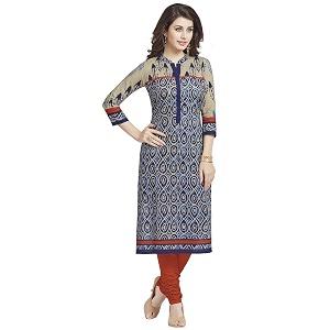Jevi Prints Cotton Printed Kurti for Women