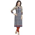 Jevi Prints Cotton Printed Kurti for Women