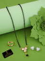 Jewel WORLD Alloy Gold-plated Gold, White Jewellery Set