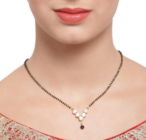 jewel world metal mangalsutra