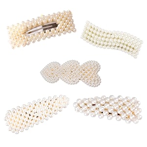 jewels galaxy heart pearl amp ad hair clips jewellery for women