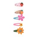 Jewels Galaxy Heart Pearl &amp; AD Hair Clips Jewellery for Women