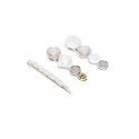 Jewels Galaxy Heart Pearl &amp; AD Hair Clips Jewellery for Women