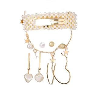 jewels galaxy stylish pearl amp ad multi designs stunning 6 pair of earrings for womengirls