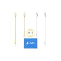 Jewlpire Necklace Extender for Women, 14k Gold Plated and 925 Sterling Silver Box Chain Extenders for Necklaces, Jewelry Extenders for Necklaces Bracelets Anklets 4 Piece (2", 3")
