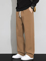 JexPuti Solid Men Brown Track Pants