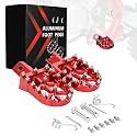 JFG RACING Universal Dirt Bike Foot Pegs for CR CRF XR 50 70 80 85 100 110