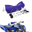 JFG RACING Dirt Bike Handguards 7/8'' and 1 1/8'' Motorcycle Hand Guards Aluminum Universal for Dirt Pit Bike MX Motocross Supermoto Racing ATV Quad KAYO - Blue