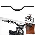 JFG RACING Sur Ron Handle Bar,Motorcycle Handlebars 7/8'' 22MM Aluminum Riser Swallow Handle Bar for Sur Ron Surron Light Bee X/S Segway X260 X160 Electric Dirt Bike Ebike Black