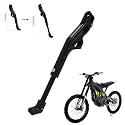 JFG RACING Sur Ron Kickstand,Motorcycle Kick Stand Side Aluminum Alloy CNC Adjustable for Surron Light Bee S/X Segway X160/X260 Talaria Sting Black